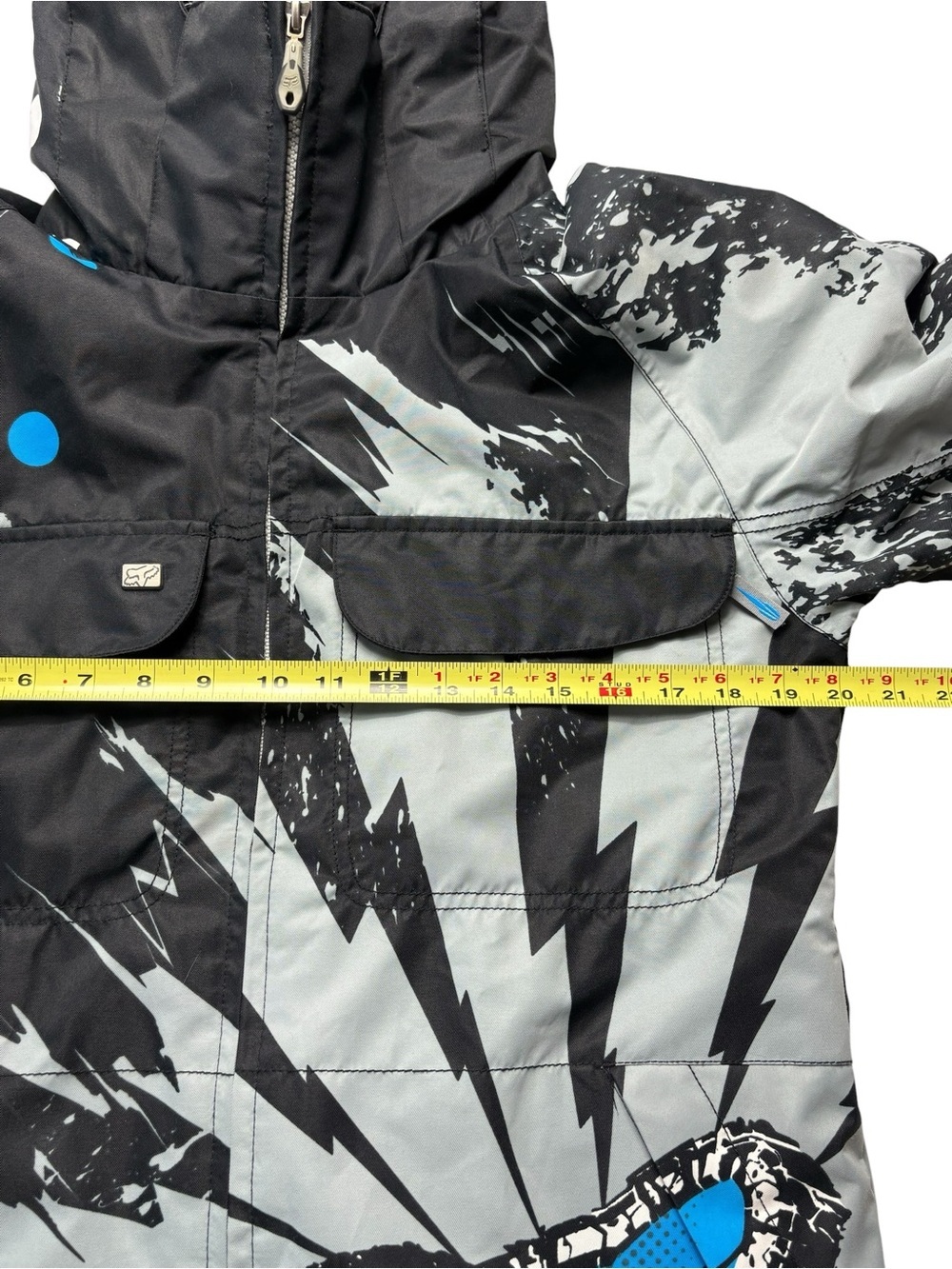 Fox Racing FX-360 Hooded Snowboard Ski Jacket RECCO Tech S Full Zip Pockets - Picture 10 of 15